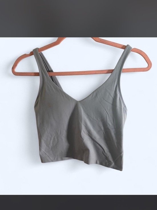 lululemon athletica Tops - lululemon athletica Light Blue V-Neck Crop Tank